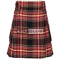 FIREFIGHTER Tartan Utility Kilt