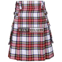 Stewart Dress Tartan Utility Kilt
