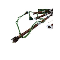 Great Highland Scottish Bagpipes Silver Mounts