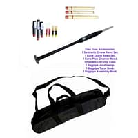 Scottish Silver mounts Black Watch Bagpipes