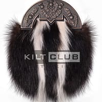 Bronze Thistle Skunk Fur Full Dress Sporran