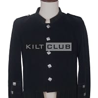Black Velvet Kenmore Doublet Jacket