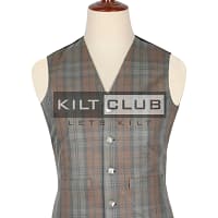 Black Watch Weathered Tartan Vest