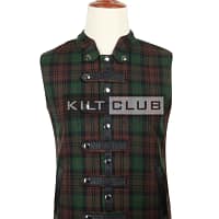Brown Watch Tartan Fashion Waistcoat