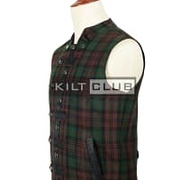 Brown Watch Tartan Fashion Waistcoat