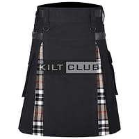 Camel Thompson Tartan Hybrid Kilt
