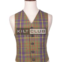 Cameron Hunting Ancient Tartan Waistcoat