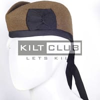 Canadian Khaki Wool Glengarry Cap