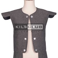 Gray Tweed Chieftain Waistcoat