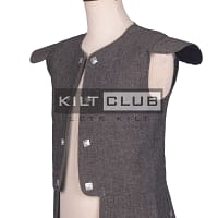 Gray Tweed Chieftain Waistcoat