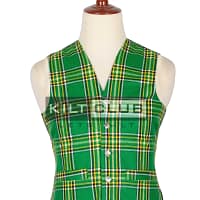 Irish National Tartan Waistcoat
