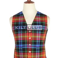 LGBTQ Pride Tartan Waistcoat