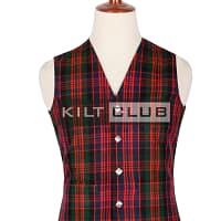 Macdonald Tartan Argyll Waistcoat