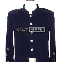 Navy Velvet Kenmore Doublet Jacket
