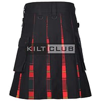 Ulster Red Modern Tartan Hybrid Kilt
