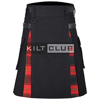 Ulster Red Modern Tartan Hybrid Kilt