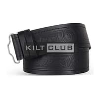 Trinity Knots Embossed Belt