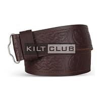 Thistle Embossed Belt