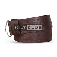 Trinity Knots Embossed Belt