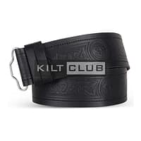 Thistle Embossed Belt