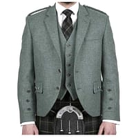 Scottish Lovat Green Argyll Jacket