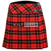 Wallace Tartan Women Knee Length Skirt
