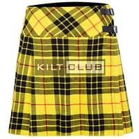 MacLeod of Lewis Tartan Women Knee Length Skirt