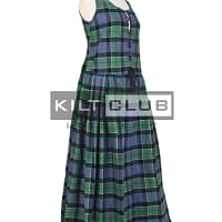 1800s Leslie Green Ancient Tartan Women’s Dress