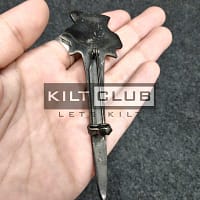 Thistle kilt pin