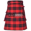 Cameron Red Black Tartan Utility Kilt