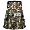 Digital Camo Irish Tartan Hybrid Kilt
