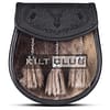 Seal Fur Laser Etching Semi Dress Sporran