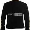 Black Velvet Gold Braided Military Jacket