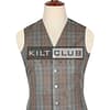 Black Watch Weathered Tartan Argyll Vest