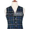 Douglas Blue Tartan Waistcoat