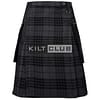 Gray Watch Tartan Gothic Utility Kilt