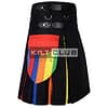 LGBTQ Pride Hybrid Utility Scottish Kilt