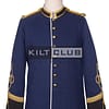 Navy Wool Military Officer Coat