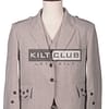 Tan Wool 5-Button Argyll Jacket