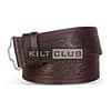 Celtic Knots Diamond Shap Embossed Belt