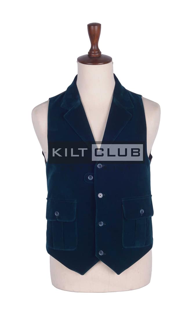Black Velvet Waistcoat