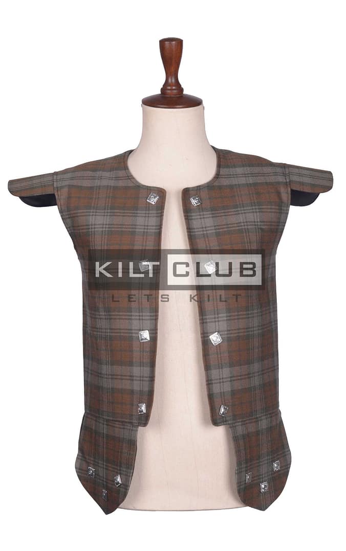 Black Watch Weathered Tartan Chieftain Vest