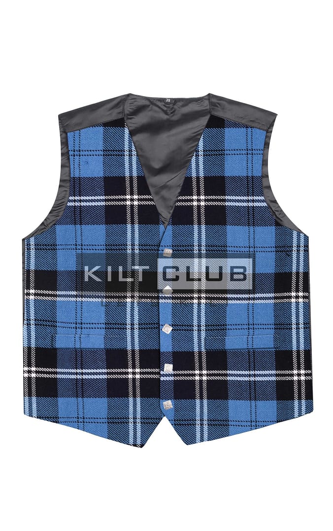 Ramsey Blue Hunting Tartan Vest