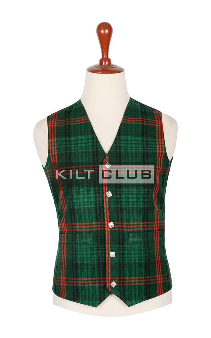 Ross Hunting Modern Tartan Waistcoat