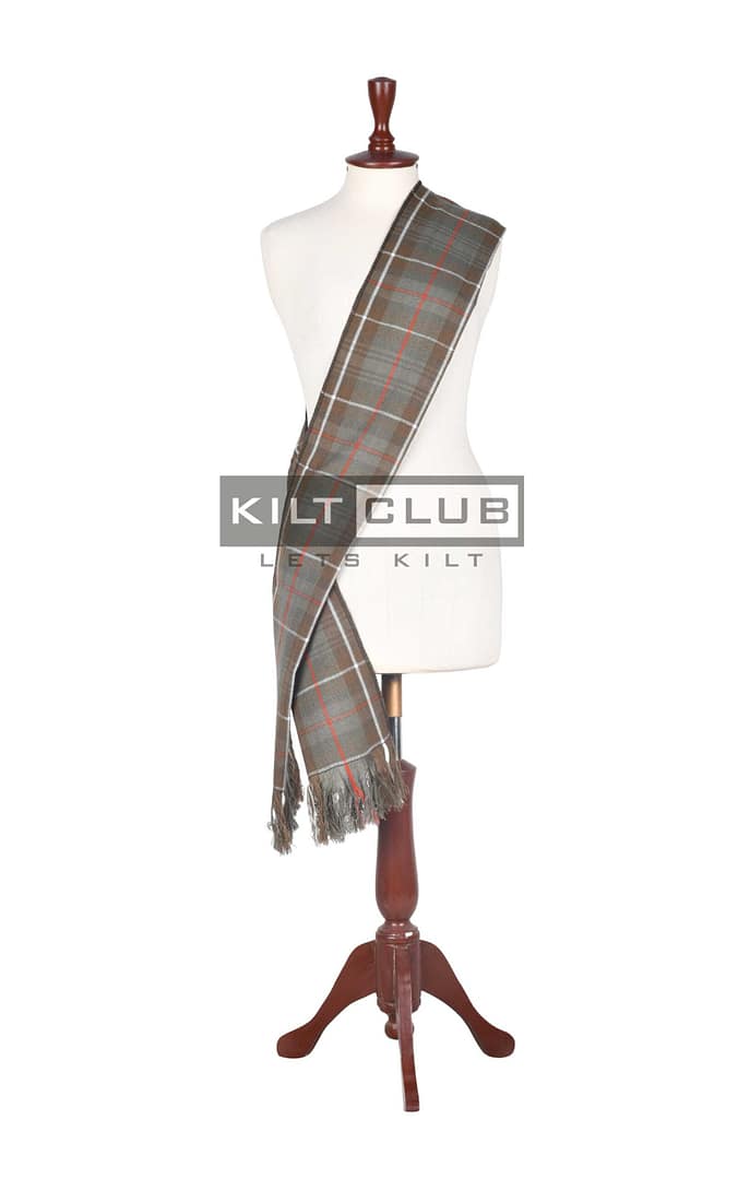 Women Tartan Fraser Weathered Sashes
