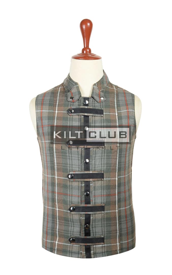 Mackenzie Weathered Tartan Scottish Argyll Waistcoat