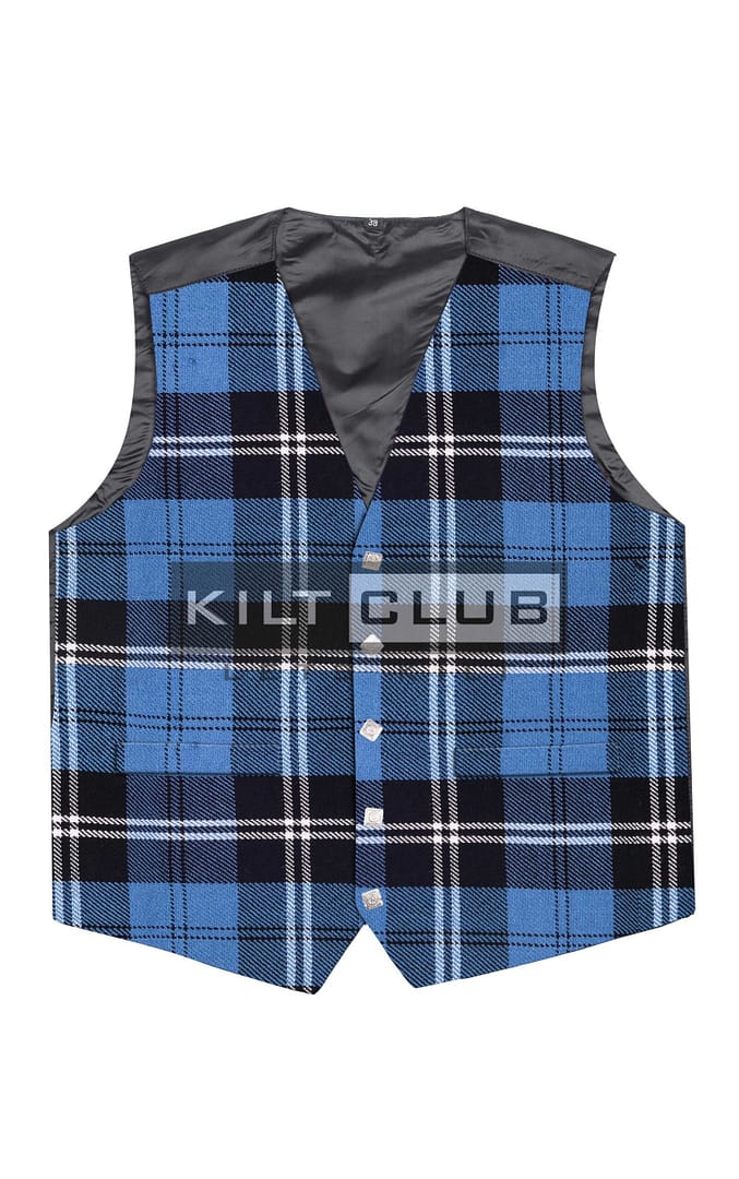 Ramsey Blue Hunting Tartan Vest