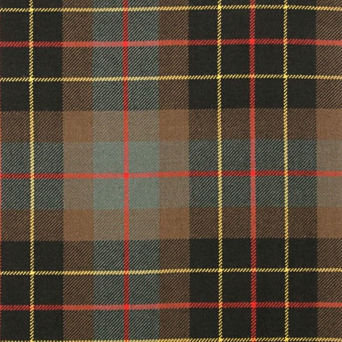 Brodie Hunting Weathered Tartan Fabric