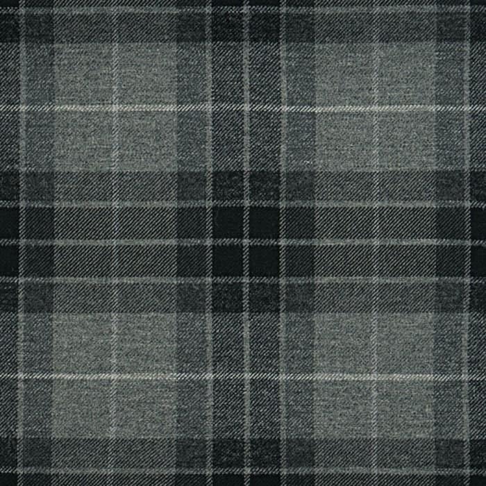 Fraser Grey Tartan Fabric