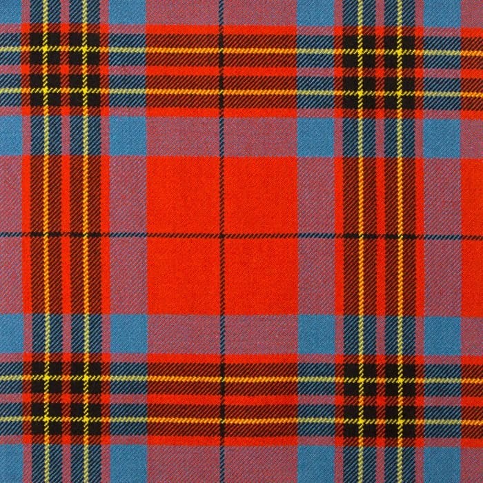 Leslie Red Ancient Tartan Fabric